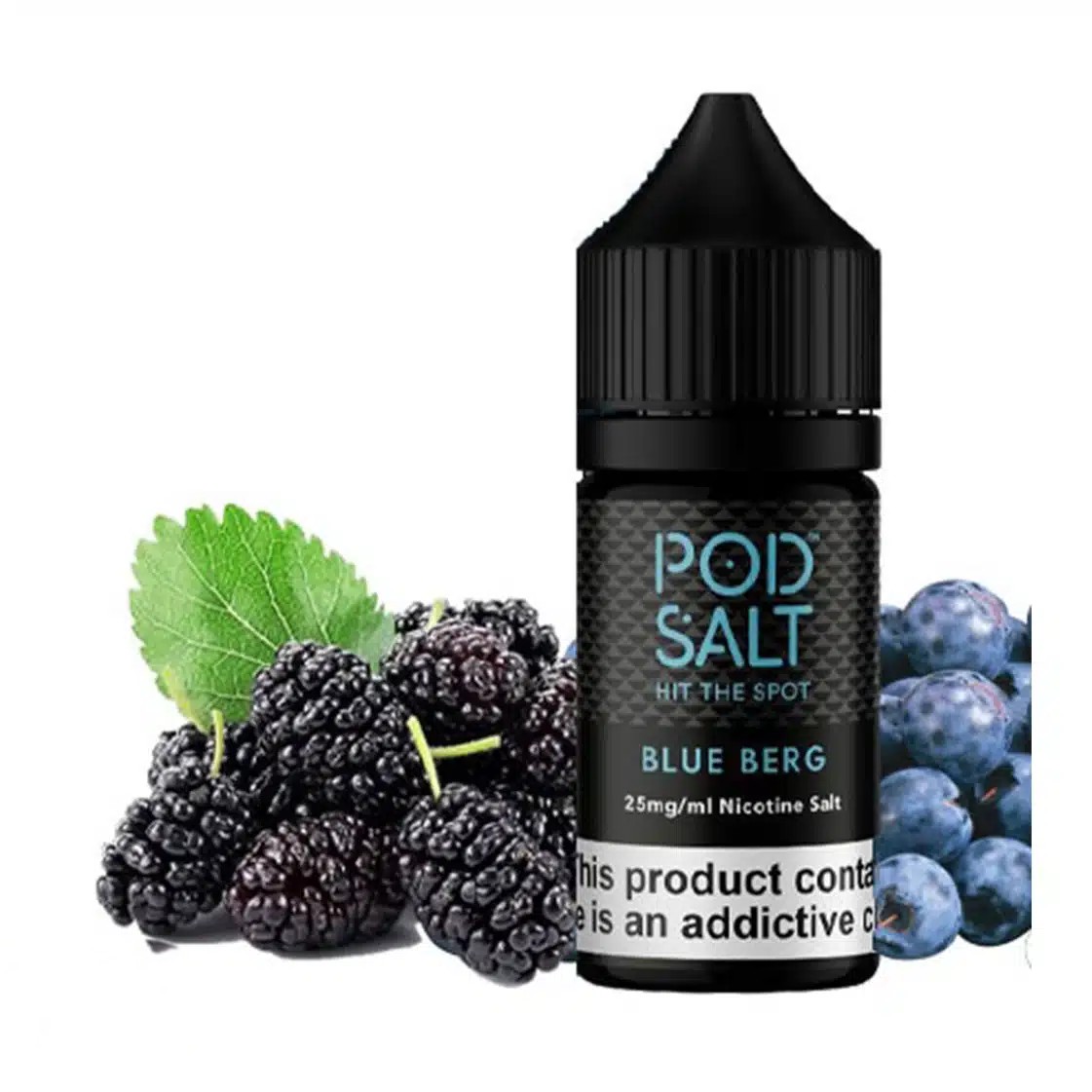 1-150 سالت پاد سالت بلوبری تمشک | POD SALT BLUE BERG (25%) - Image 1
