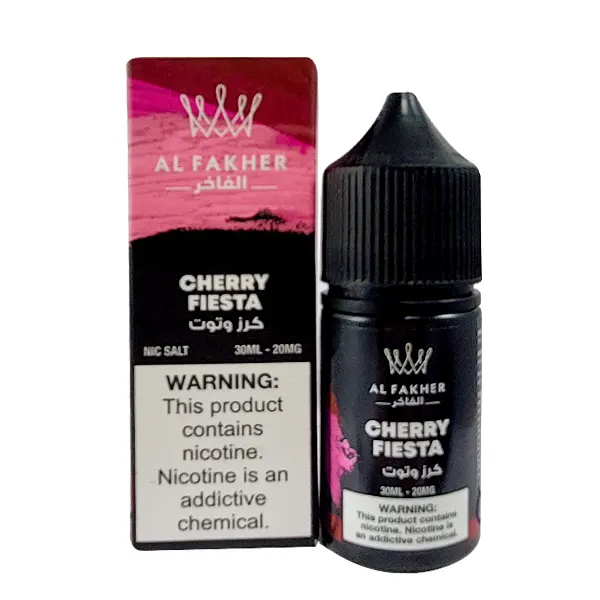 CHERRY-FIESTA-SALT-2 سالت البالو یخ کمپانی الفاخر | AL Fakher Nicotine Salt - Image 1