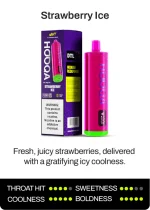 ویپ یه بار  مصرف هوکا ۱۵۰۰۰ کام نستی (Nasty Hooqa15K)