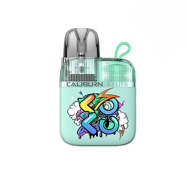 graffiti-cyan-uwell-caliburn-g3-lite-koko-pod-kit پاد یوول کالیبرن جی ۳ لایت کوکو | UWELL CALIBURN G3 lite koko - Image 1