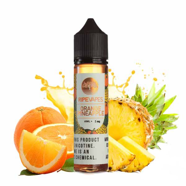 RIPE-VAPES-PINEAPPLE-ORANGE-Juice جوس پرتقال اناناس برند رایپ ویپز RIPEVAPES ORANGE PINEAPPLE - Image 1