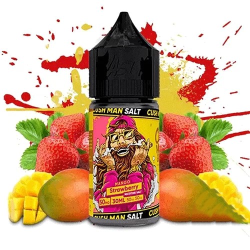 سالت-انبه-توت-فرنگی-نستی سالت نیکوتین انبه توت فرنگی نستی NASTY CUSHMAN MANGO STRAWBERRY - Image 1