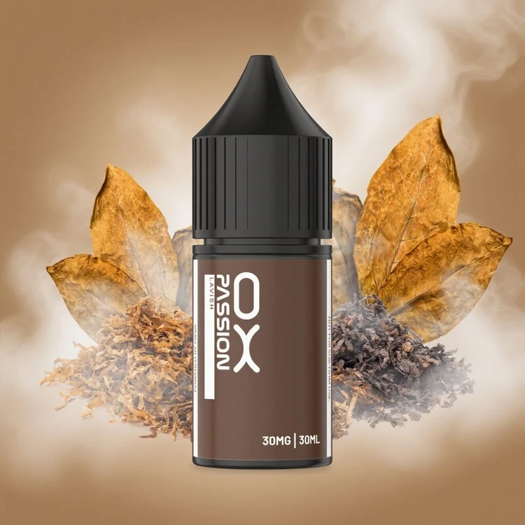 1760180094_77120 سالت اکسوا درای توباکو | Oxva Lavish Nic Salt E-Liquid - Image 1