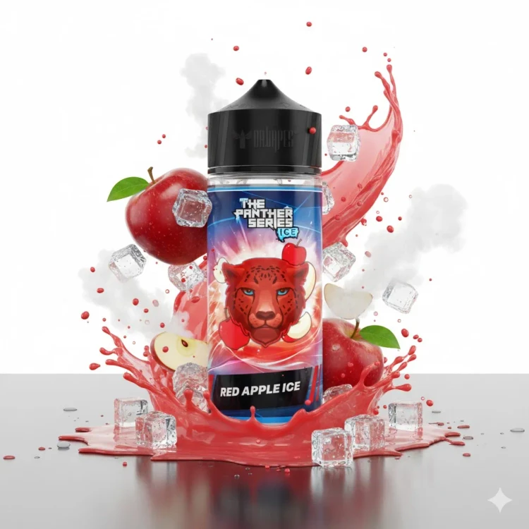 1763991879_5925109234 جویس سیب قرمز یخ دکتر ویپ | Dr. Vapes Red Apple Ice E-Liquid - Image 1