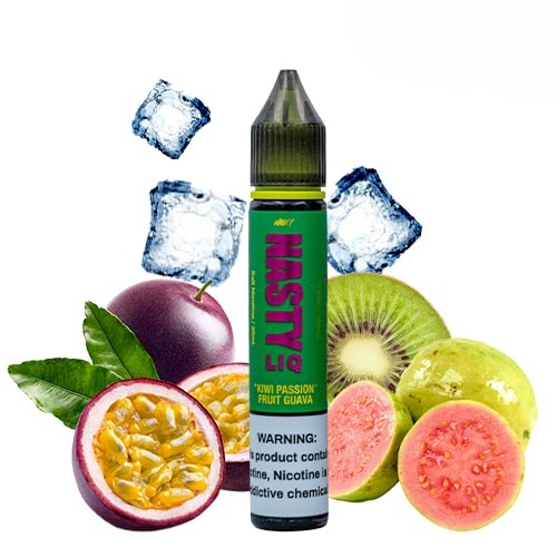 NASTY-LIQ-KIWI-PASSION-FRUIT-GUAVA-30ML-min سالت نستی کیوی پشن فروت یخ NASTY LIQ KIWI PASSION FRUIT GUAVA 30ML - Image 1