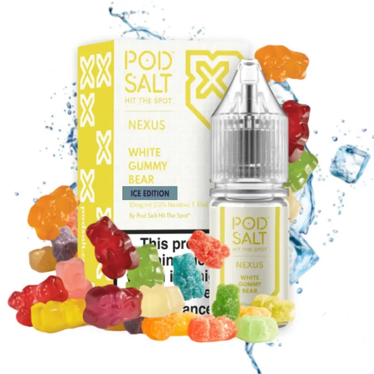 1727442701_6245 پاد سالت طعم پاستیل خرسی سفید | Pod Salt White Gummy Bear - Image 1